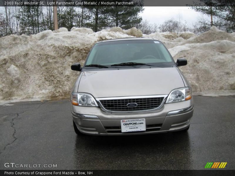 Light Parchment Gold Metallic / Medium Parchment 2003 Ford Windstar SE