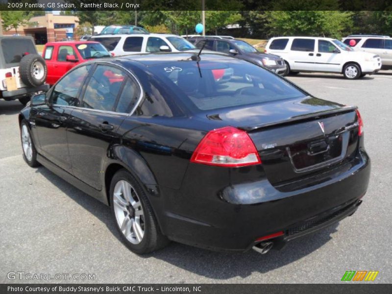 Panther Black / Onyx 2009 Pontiac G8 Sedan