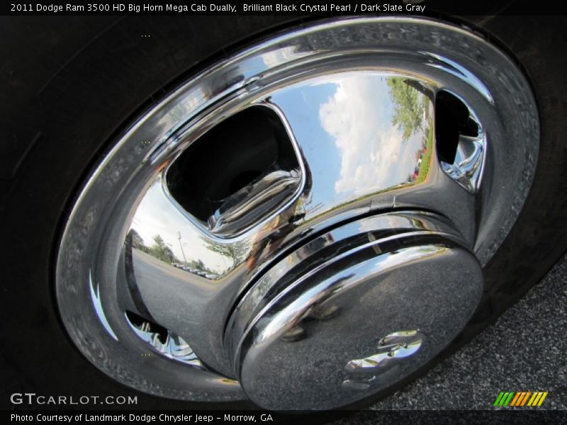 Brilliant Black Crystal Pearl / Dark Slate Gray 2011 Dodge Ram 3500 HD Big Horn Mega Cab Dually