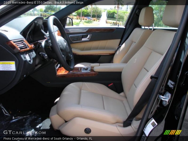 Black / Almond Beige 2010 Mercedes-Benz E 350 Sedan
