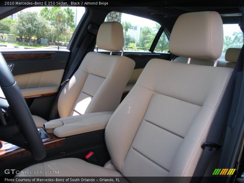 Black / Almond Beige 2010 Mercedes-Benz E 350 Sedan