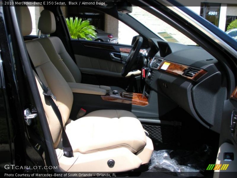 Black / Almond Beige 2010 Mercedes-Benz E 350 Sedan