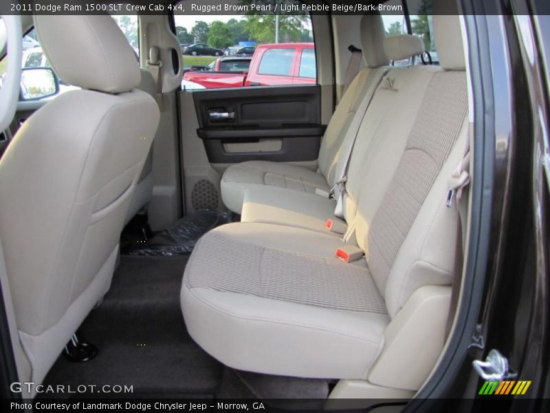 Rugged Brown Pearl / Light Pebble Beige/Bark Brown 2011 Dodge Ram 1500 SLT Crew Cab 4x4