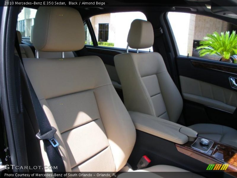 Black / Almond Beige 2010 Mercedes-Benz E 350 Sedan