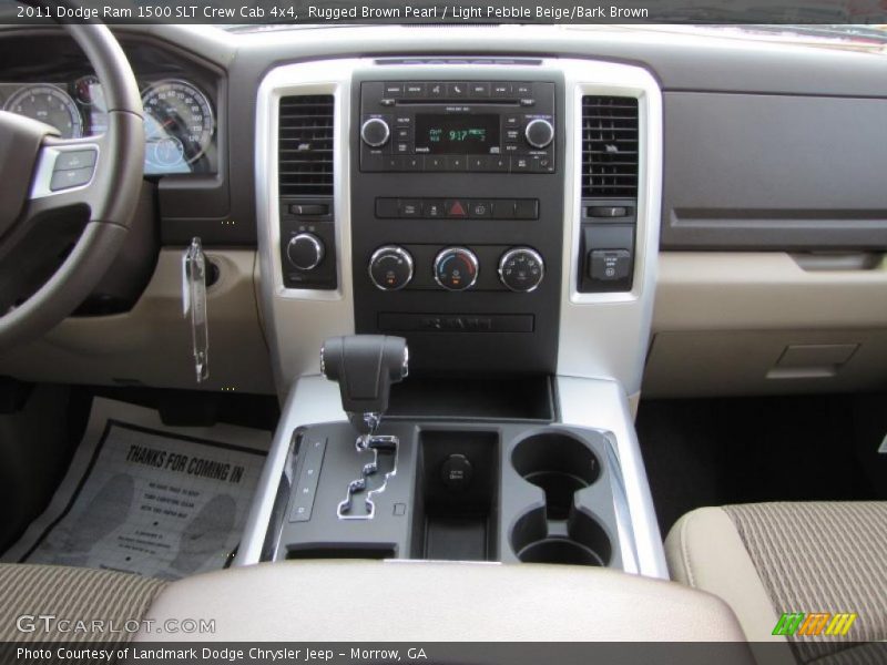 Rugged Brown Pearl / Light Pebble Beige/Bark Brown 2011 Dodge Ram 1500 SLT Crew Cab 4x4