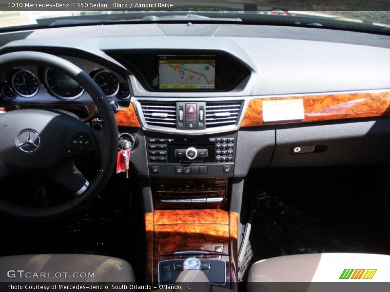 Black / Almond Beige 2010 Mercedes-Benz E 350 Sedan