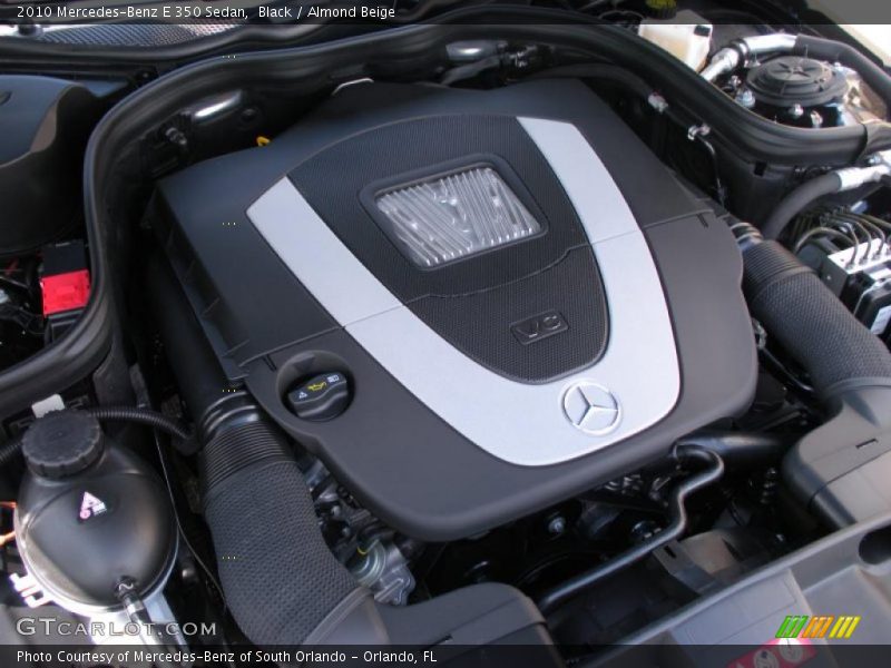 Black / Almond Beige 2010 Mercedes-Benz E 350 Sedan