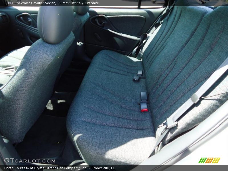 Summit White / Graphite 2004 Chevrolet Cavalier Sedan