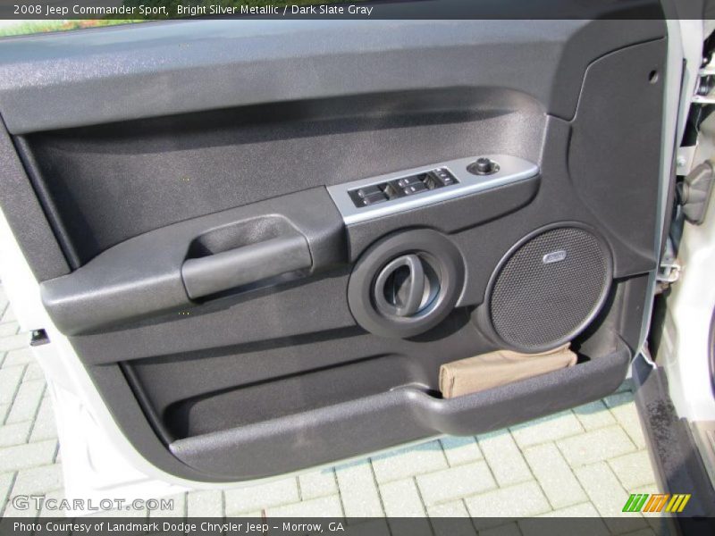 Bright Silver Metallic / Dark Slate Gray 2008 Jeep Commander Sport