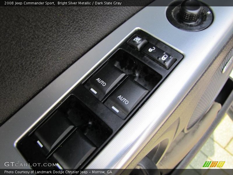 Bright Silver Metallic / Dark Slate Gray 2008 Jeep Commander Sport