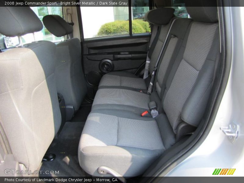 Bright Silver Metallic / Dark Slate Gray 2008 Jeep Commander Sport