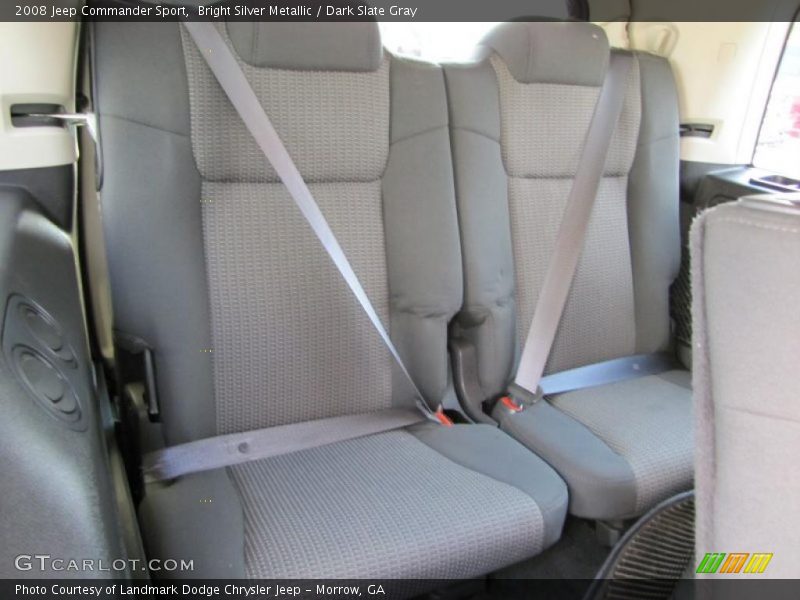 Bright Silver Metallic / Dark Slate Gray 2008 Jeep Commander Sport