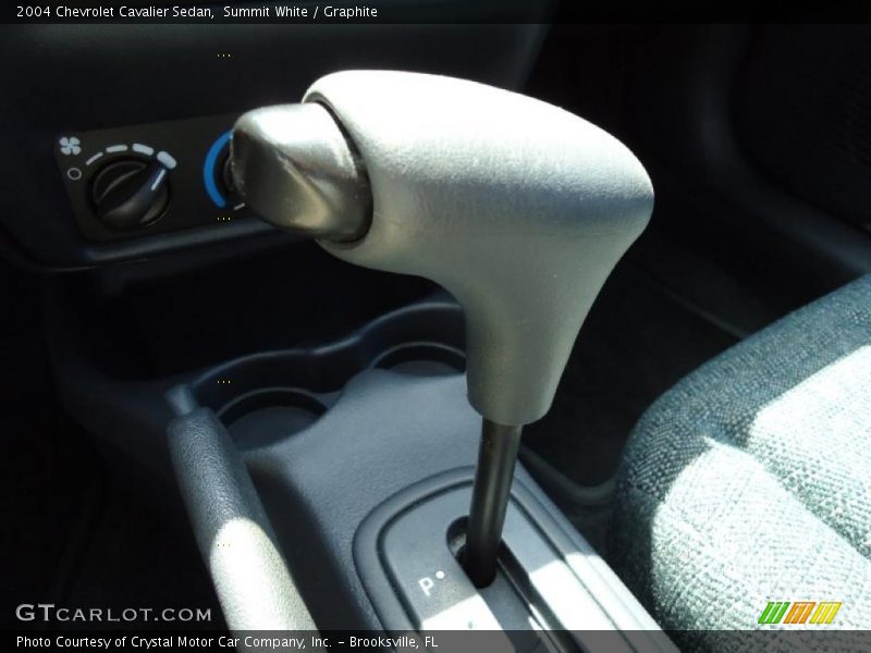 Summit White / Graphite 2004 Chevrolet Cavalier Sedan