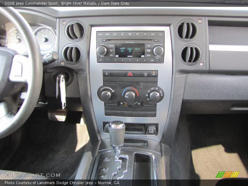 Bright Silver Metallic / Dark Slate Gray 2008 Jeep Commander Sport