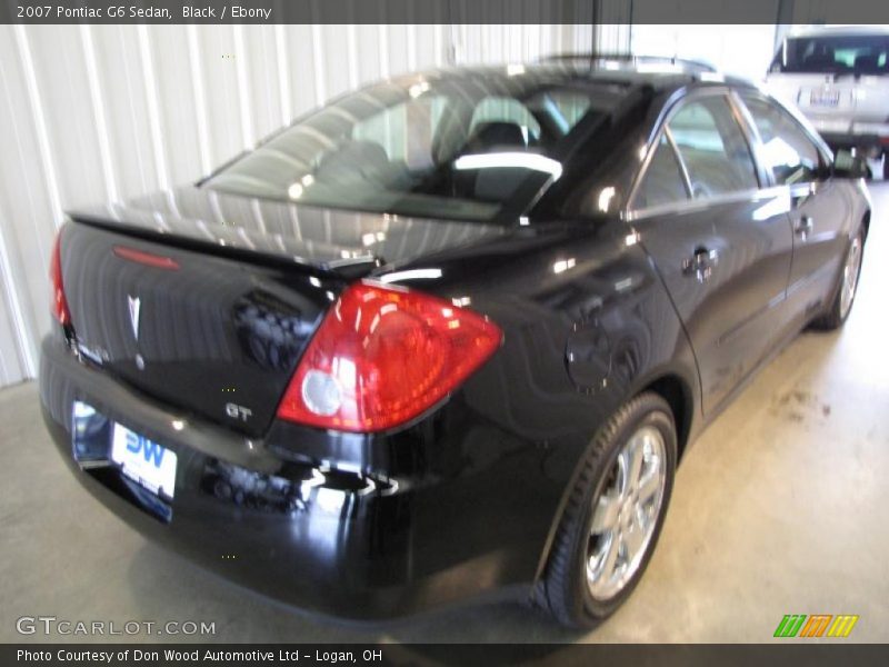Black / Ebony 2007 Pontiac G6 Sedan