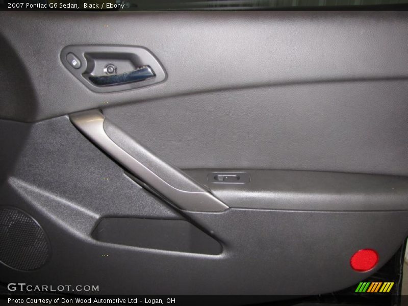 Black / Ebony 2007 Pontiac G6 Sedan