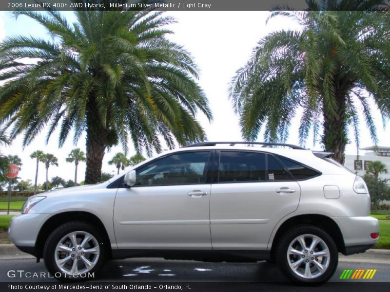 Millenium Silver Metallic / Light Gray 2006 Lexus RX 400h AWD Hybrid
