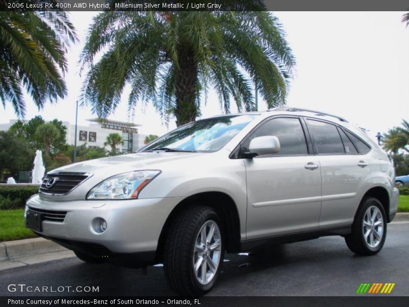 Millenium Silver Metallic / Light Gray 2006 Lexus RX 400h AWD Hybrid