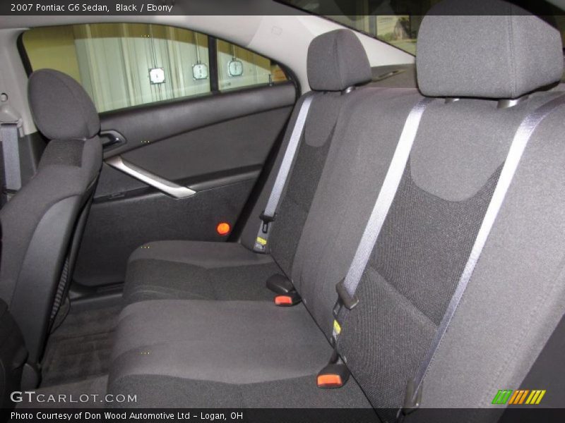 Black / Ebony 2007 Pontiac G6 Sedan
