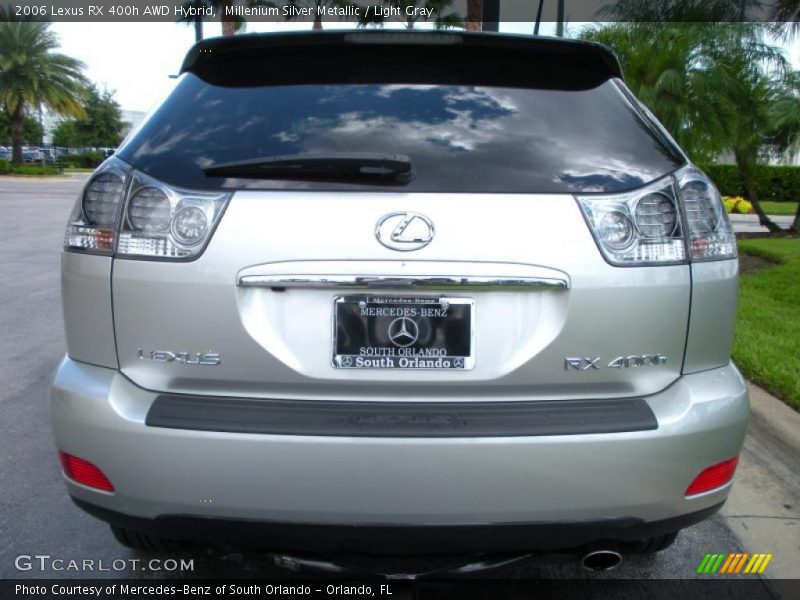 Millenium Silver Metallic / Light Gray 2006 Lexus RX 400h AWD Hybrid