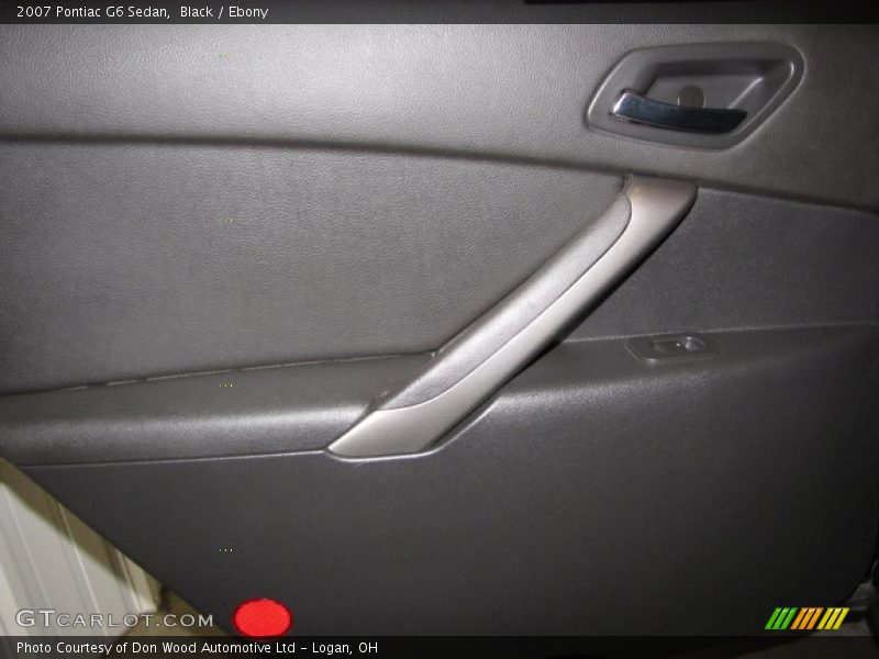 Black / Ebony 2007 Pontiac G6 Sedan