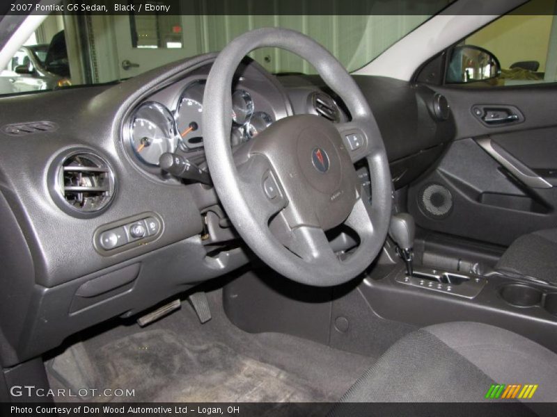 Black / Ebony 2007 Pontiac G6 Sedan