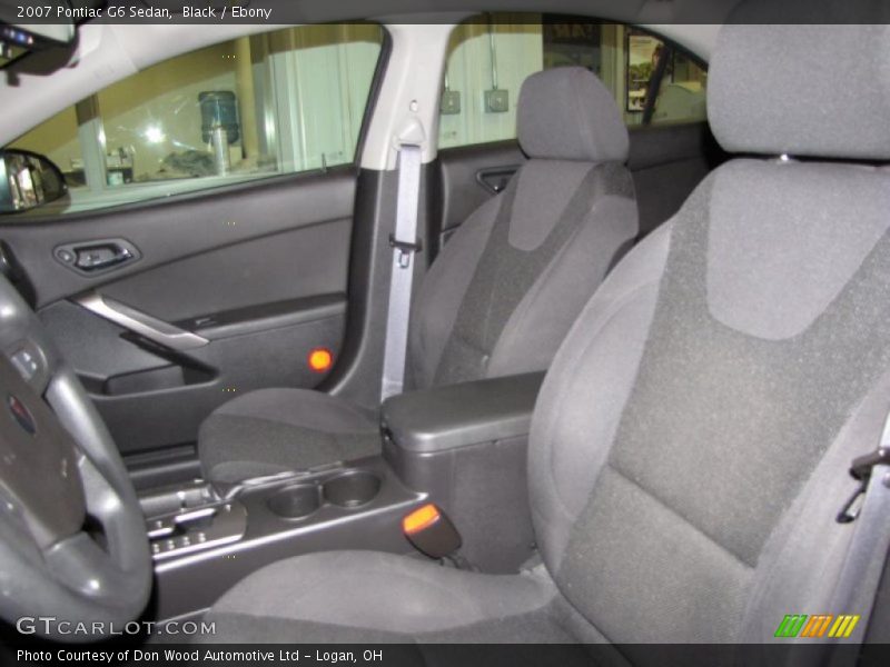 Black / Ebony 2007 Pontiac G6 Sedan