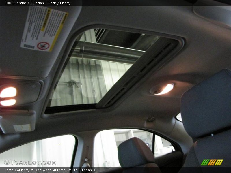 Black / Ebony 2007 Pontiac G6 Sedan