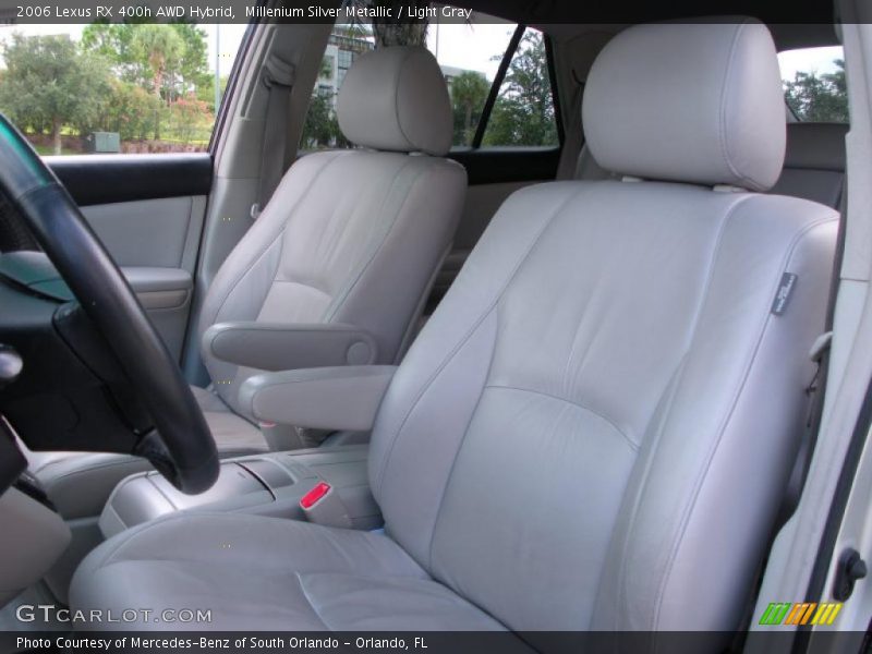Millenium Silver Metallic / Light Gray 2006 Lexus RX 400h AWD Hybrid