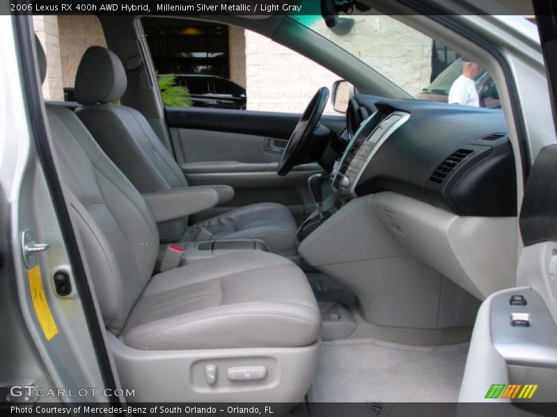 Millenium Silver Metallic / Light Gray 2006 Lexus RX 400h AWD Hybrid