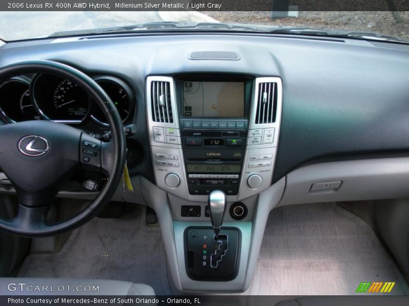 Millenium Silver Metallic / Light Gray 2006 Lexus RX 400h AWD Hybrid