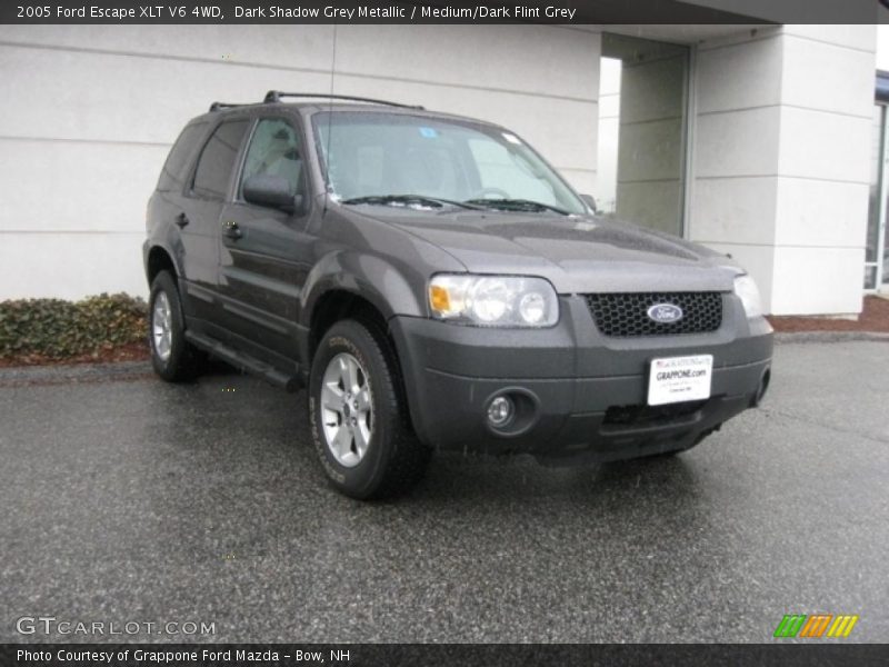 Dark Shadow Grey Metallic / Medium/Dark Flint Grey 2005 Ford Escape XLT V6 4WD