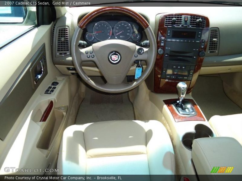 Gold Mist / Cashmere 2007 Cadillac CTS Sedan
