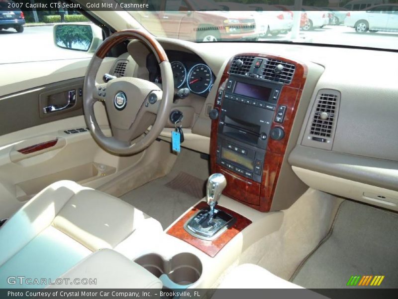 Gold Mist / Cashmere 2007 Cadillac CTS Sedan