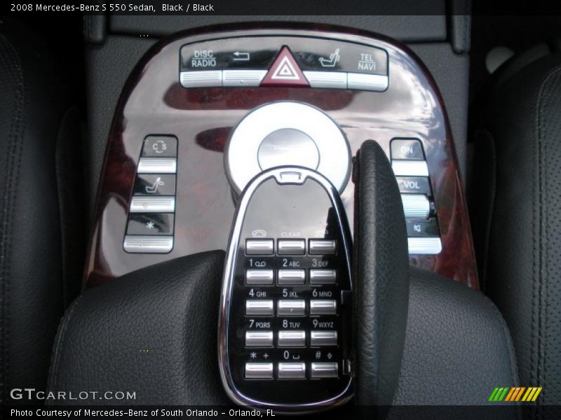 Black / Black 2008 Mercedes-Benz S 550 Sedan