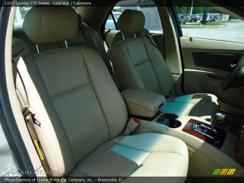 Gold Mist / Cashmere 2007 Cadillac CTS Sedan