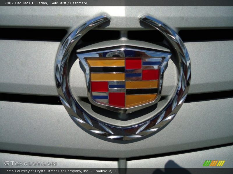 Gold Mist / Cashmere 2007 Cadillac CTS Sedan