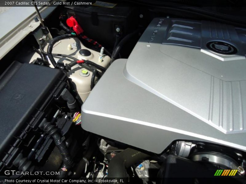 Gold Mist / Cashmere 2007 Cadillac CTS Sedan
