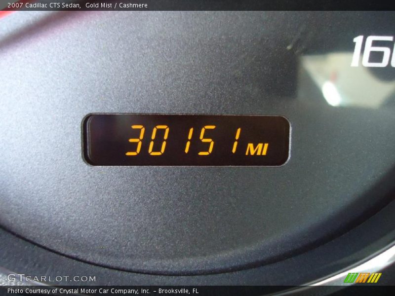 Gold Mist / Cashmere 2007 Cadillac CTS Sedan