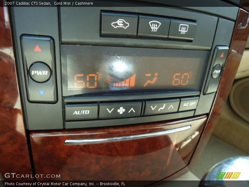 Gold Mist / Cashmere 2007 Cadillac CTS Sedan