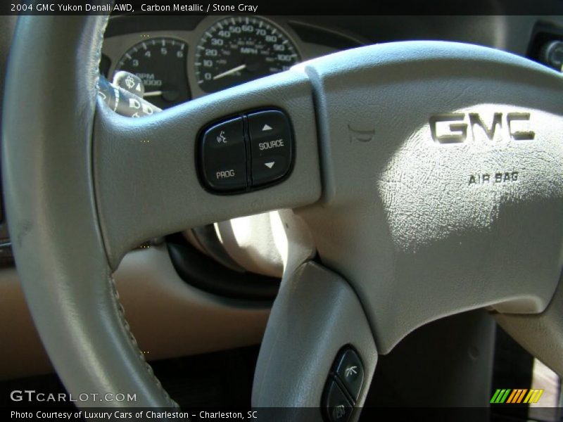 Carbon Metallic / Stone Gray 2004 GMC Yukon Denali AWD