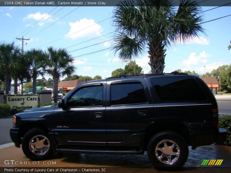 Carbon Metallic / Stone Gray 2004 GMC Yukon Denali AWD