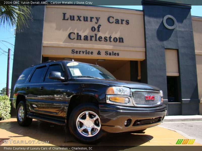 Carbon Metallic / Stone Gray 2004 GMC Yukon Denali AWD