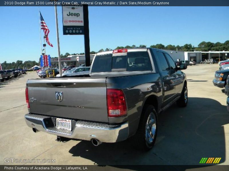 Mineral Gray Metallic / Dark Slate/Medium Graystone 2010 Dodge Ram 1500 Lone Star Crew Cab