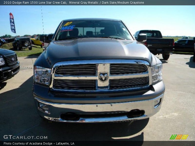 Mineral Gray Metallic / Dark Slate/Medium Graystone 2010 Dodge Ram 1500 Lone Star Crew Cab
