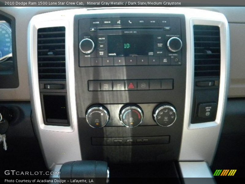 Mineral Gray Metallic / Dark Slate/Medium Graystone 2010 Dodge Ram 1500 Lone Star Crew Cab