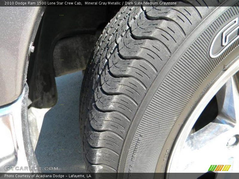 Mineral Gray Metallic / Dark Slate/Medium Graystone 2010 Dodge Ram 1500 Lone Star Crew Cab