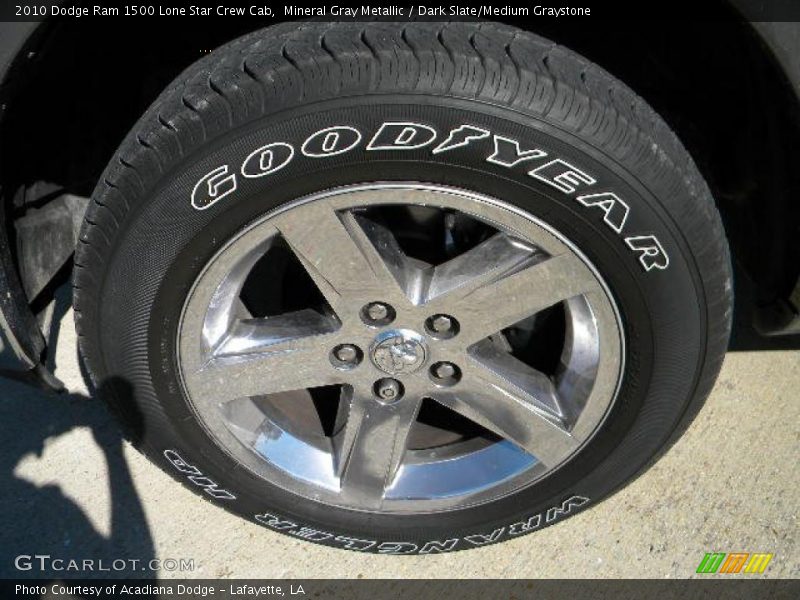 Mineral Gray Metallic / Dark Slate/Medium Graystone 2010 Dodge Ram 1500 Lone Star Crew Cab
