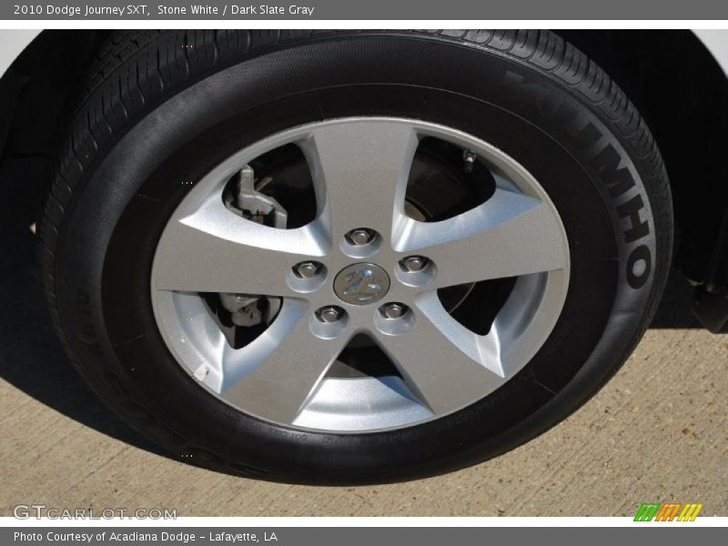 Stone White / Dark Slate Gray 2010 Dodge Journey SXT