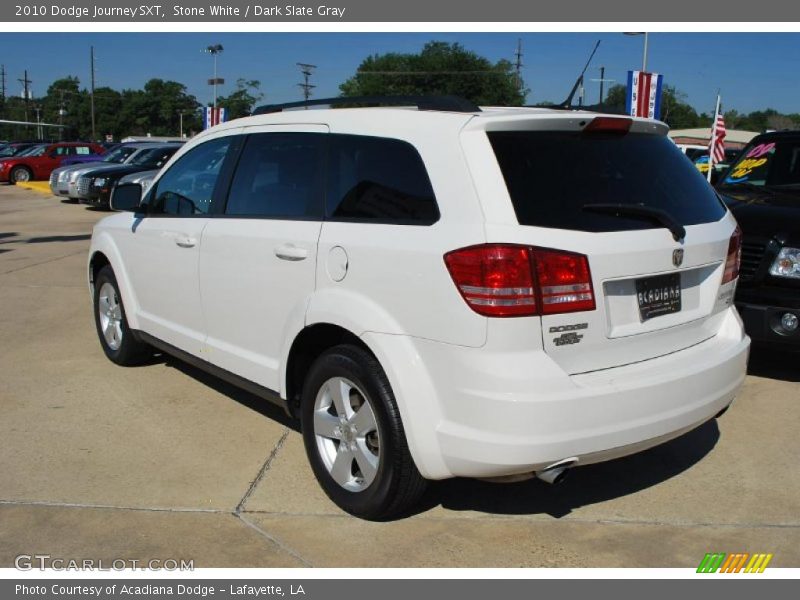 Stone White / Dark Slate Gray 2010 Dodge Journey SXT